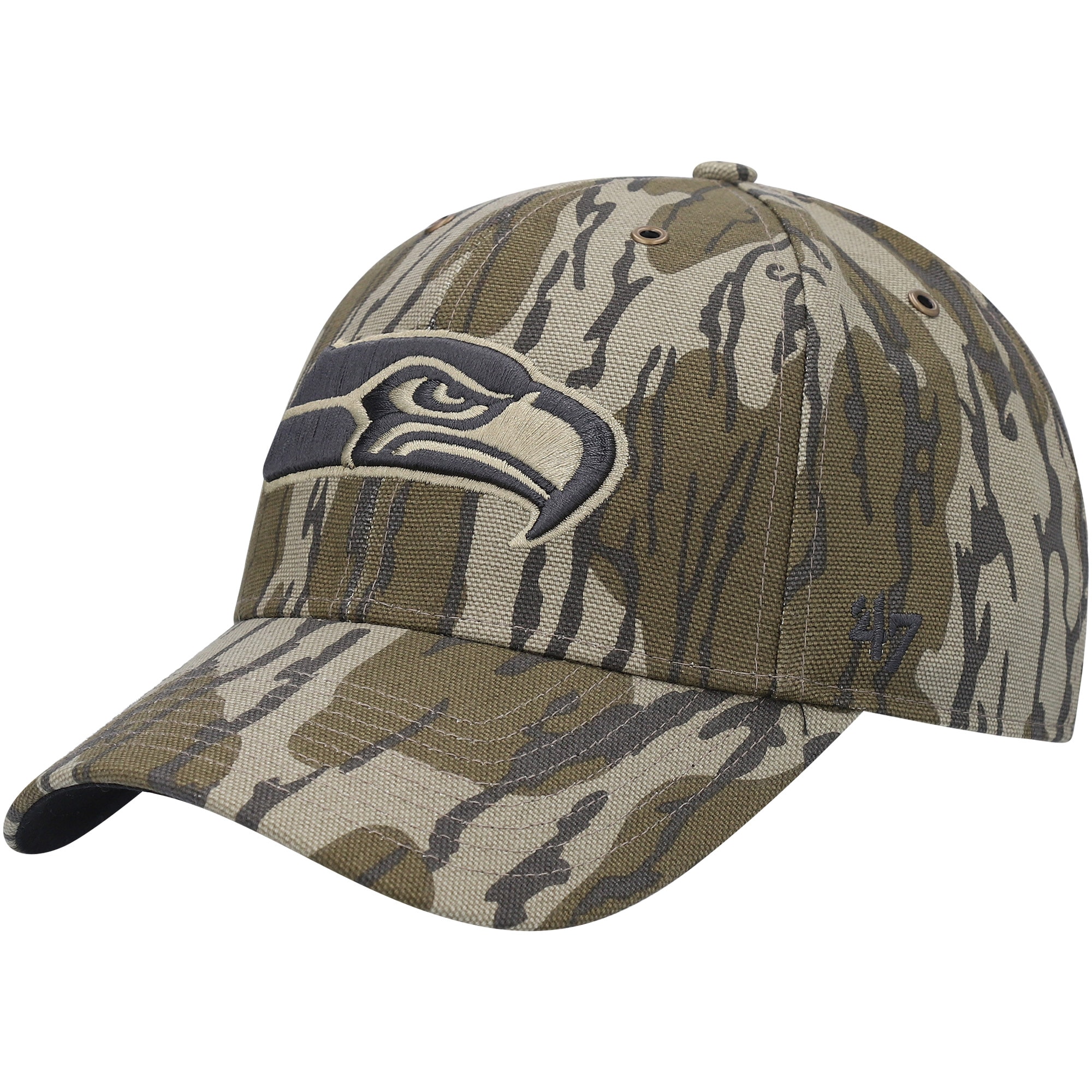 Men's Carhartt x '47 Camo Seattle Seahawks Mossy Oak Bottomland