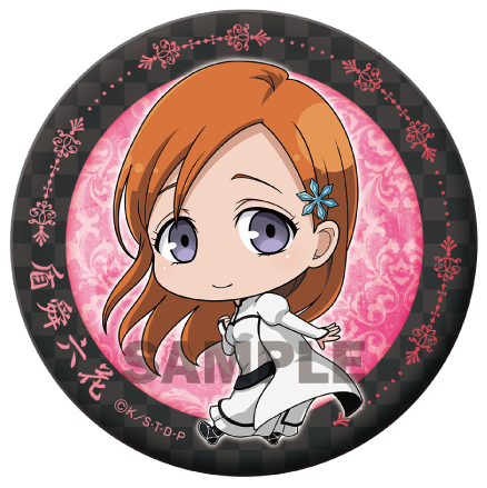 FaNeMa / BLEACH ふりむきゅん 缶バッジ 井上織姫