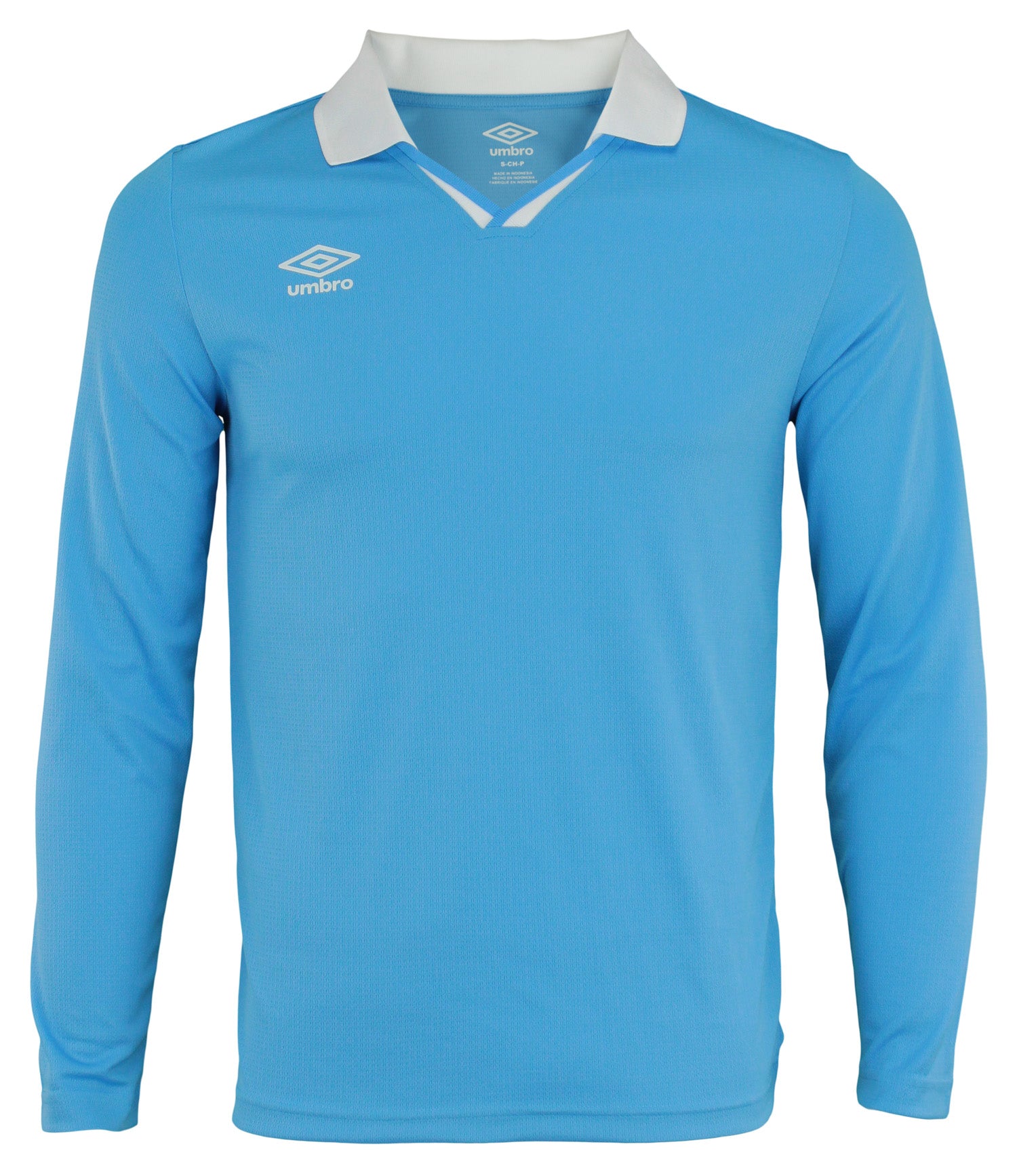 Umbro Mens Johnny Collar Long Sleeve Soccer Jersey – Fanletic