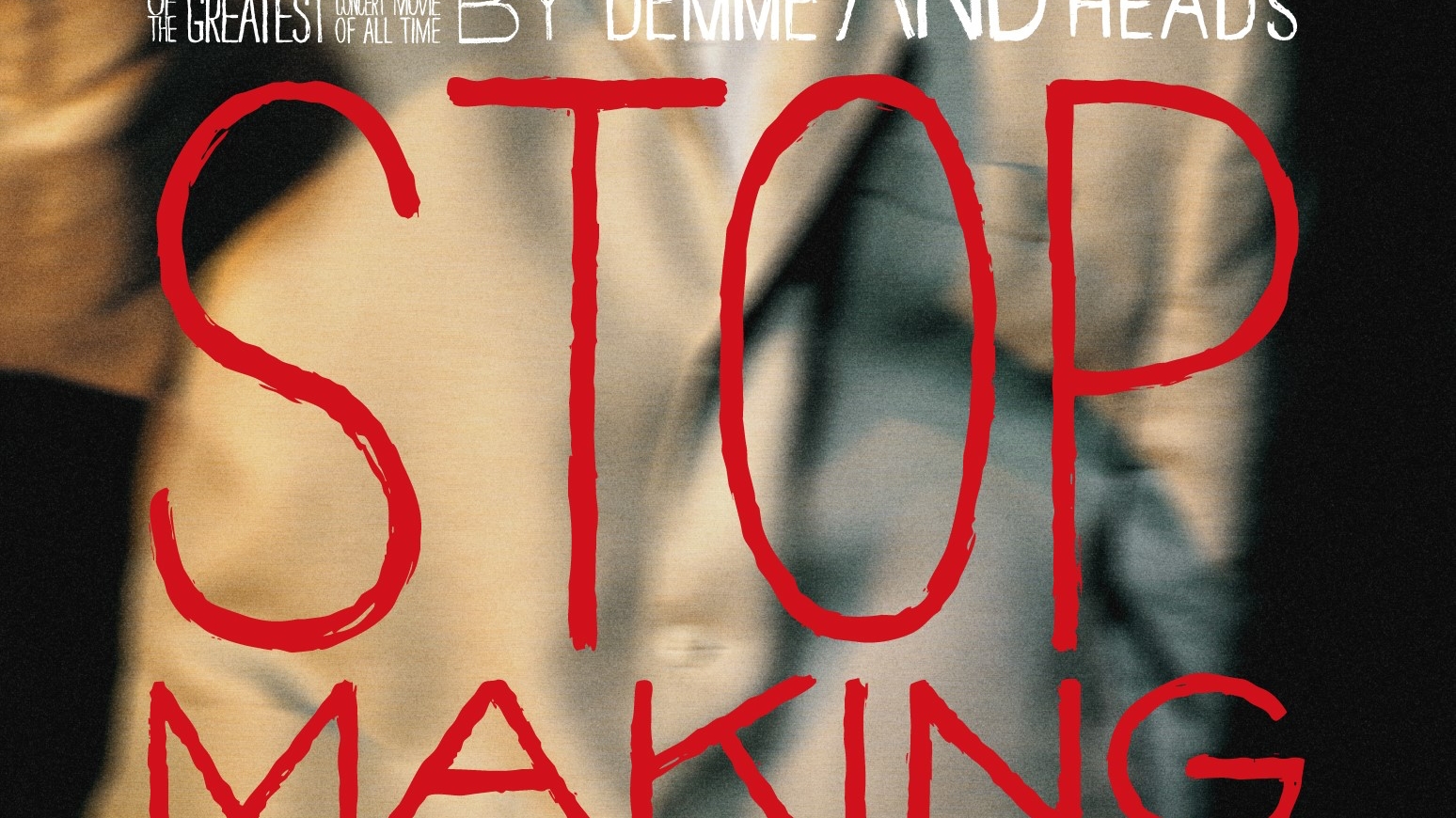 ストップ・メイキング・センス 4Kレストア』2024年2月2日公開決定