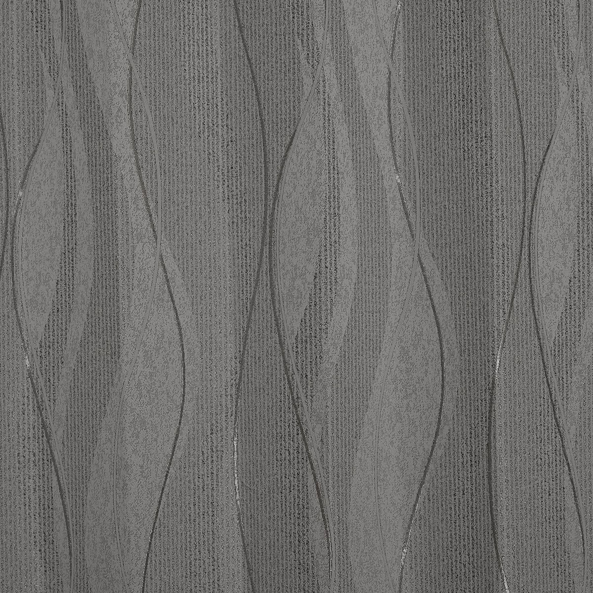 モダンなウェーブ柄がおしゃれな2級遮光カーテン シュゼット（D-8001