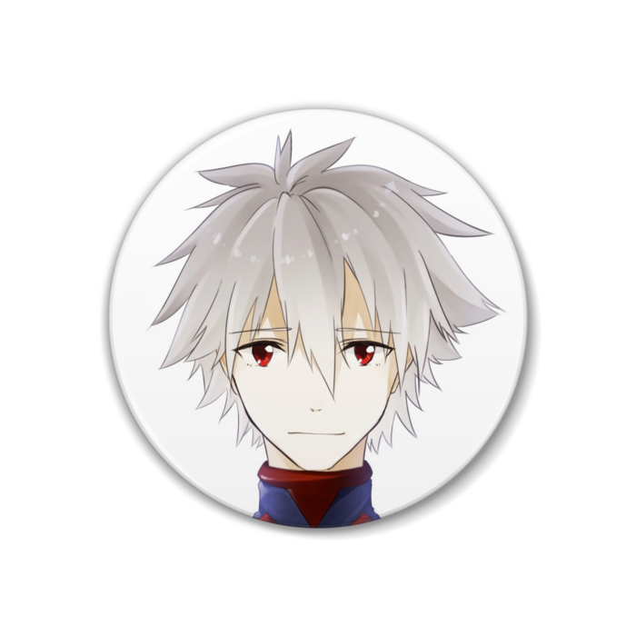 渚カヲル 缶バッジ - ぱこ's shop - BOOTH