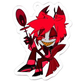 HAZBIN HOTEL]アラスター アクリルキーホルダー - dee - BOOTH