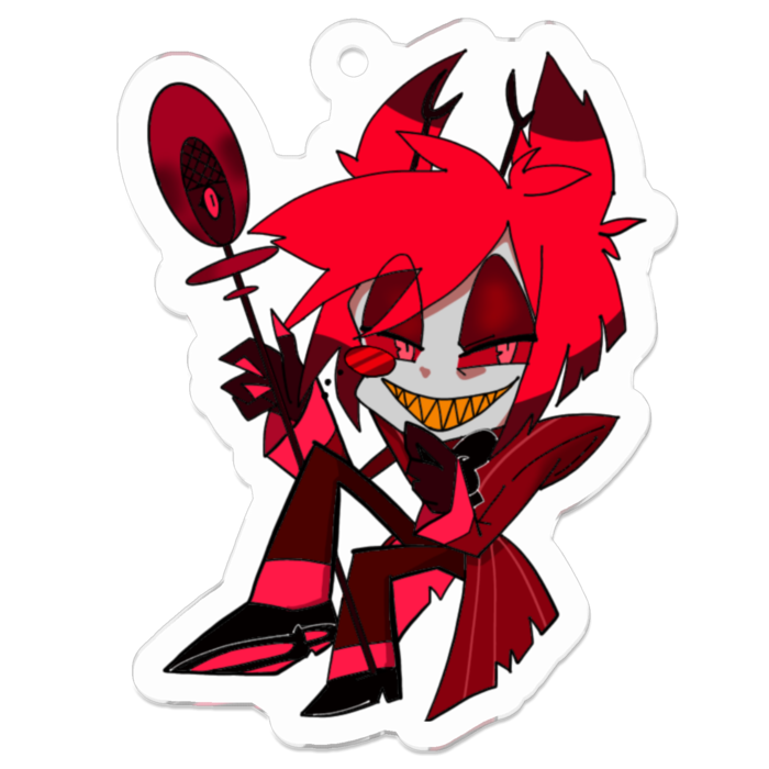 HAZBIN HOTEL]アラスター アクリルキーホルダー - dee - BOOTH
