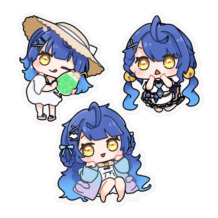 天宮こころ 夏グッズ2023/ステッカー - にじさんじ公式 - BOOTH