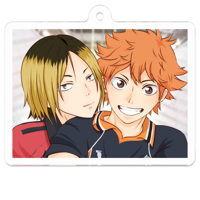 日向翔陽×孤爪研磨アクリルキーホルダー - ちえ/Ckuro - BOOTH