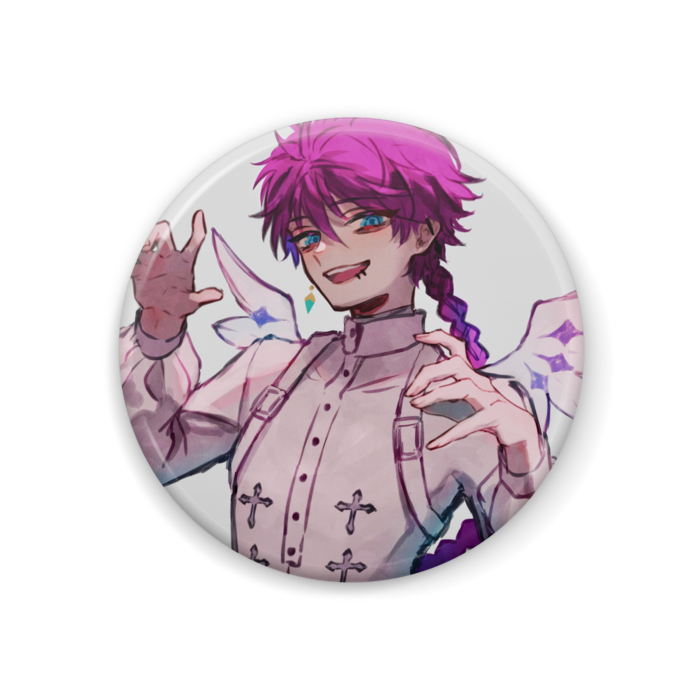 悪魔執事と黒い猫】ラトバッカ 天使 缶バッジ - ちょりショップ - BOOTH