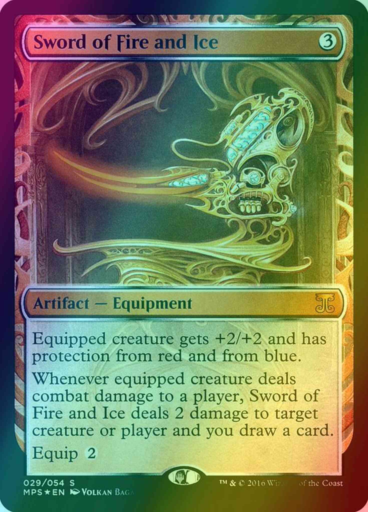 Sword of Fire and Ice [29] [Kaladesh Inventions] [Foil] – Face to