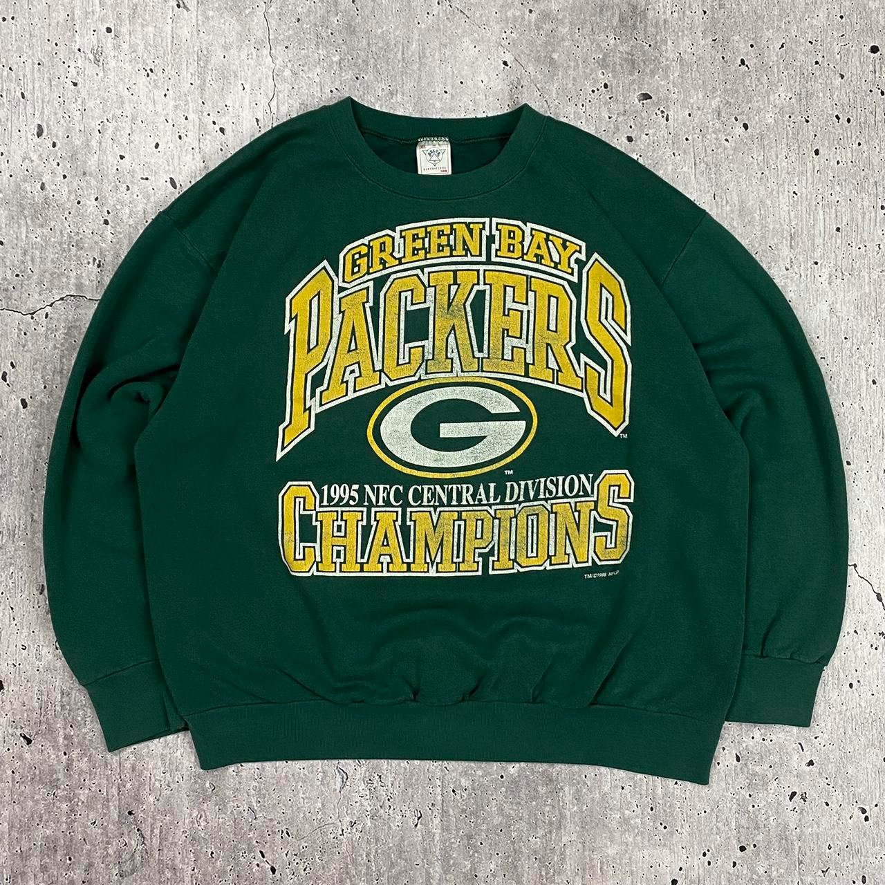 90s NFL Green Bay Packers Sweatshirt – XL – Fadeaway Vintage