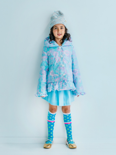 BUNNY | アウター - ライラックノスタルジックフラワー 【公式】fafa