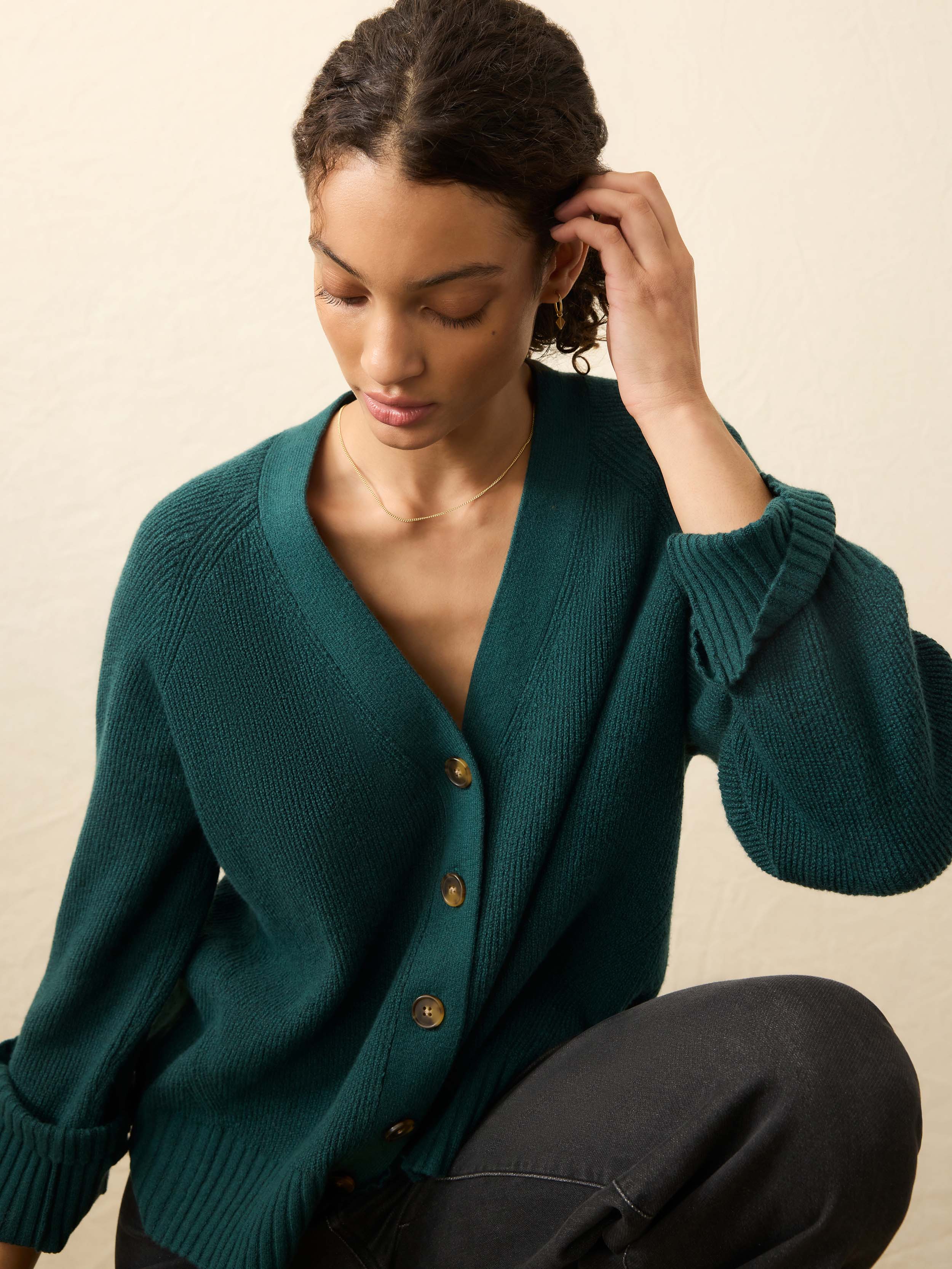 Jackson Cardigan - Seamoss | Faherty Brand