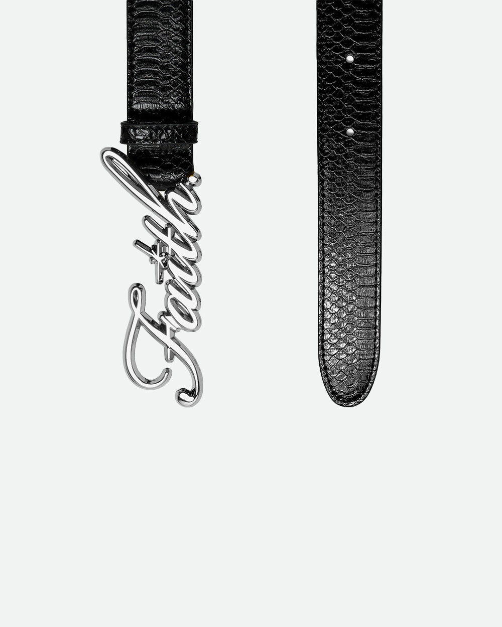 Chrome Faith Belt – FAITH BY LUIS