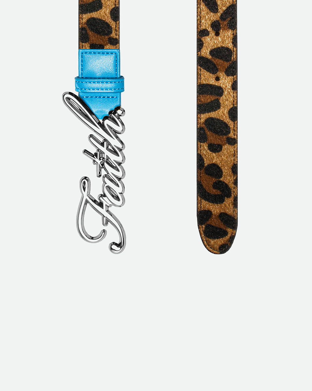 The Valentino Leopard Chrome Faith Belt – FAITH BY LUIS
