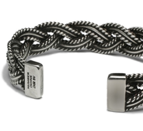 JAM HOME MADE ( ジャムホームメイド) - NUMBER(N)INE BRAIDING BANGLE