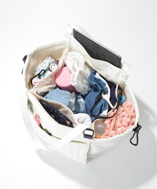 SOLPRESA ソルプレーサ キルティング マザーズバッグ Mサイズ｜通勤