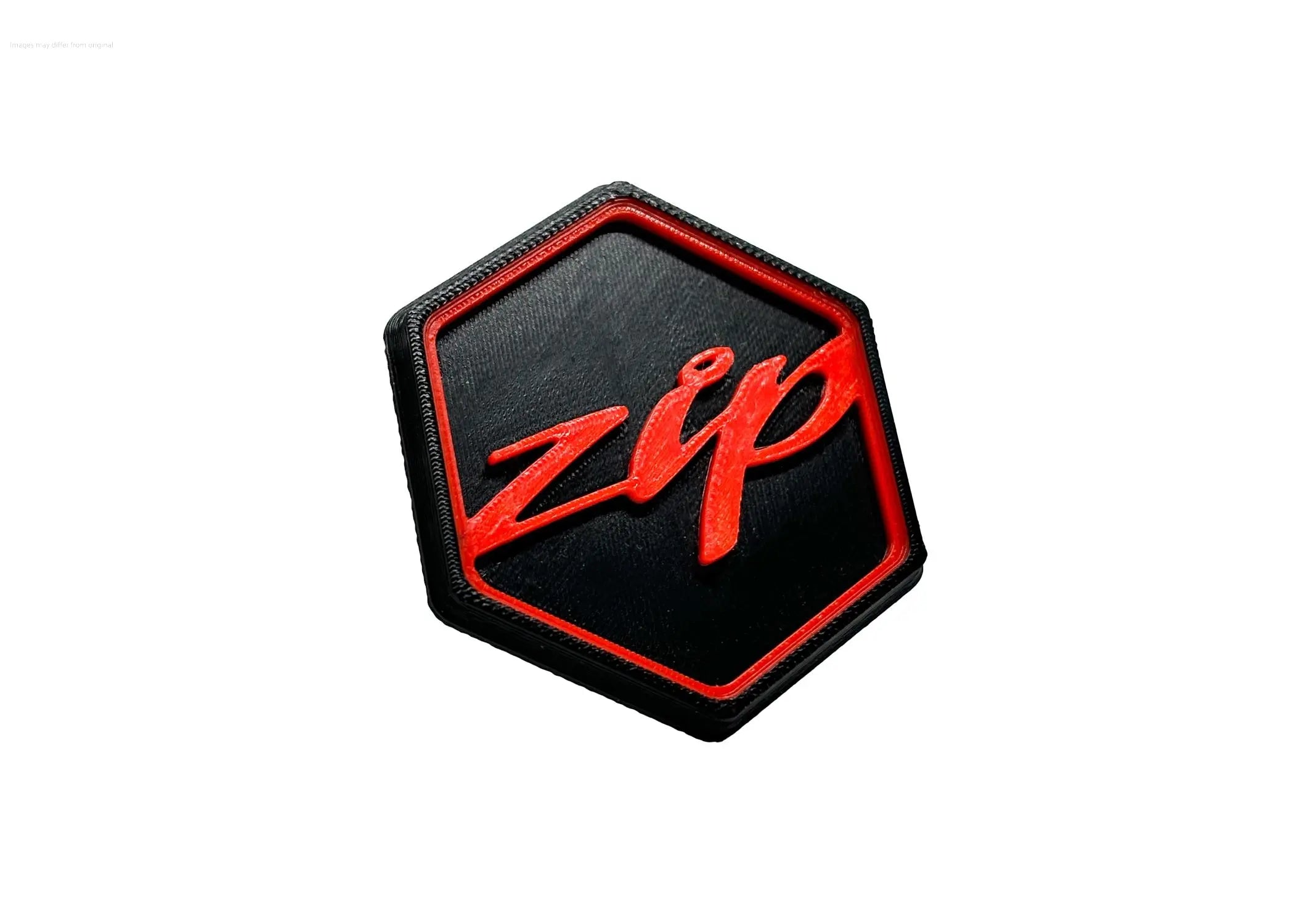 3D Logo Piaggio Custom Edition Red | Piaggio ZIP Models – Falan Parts