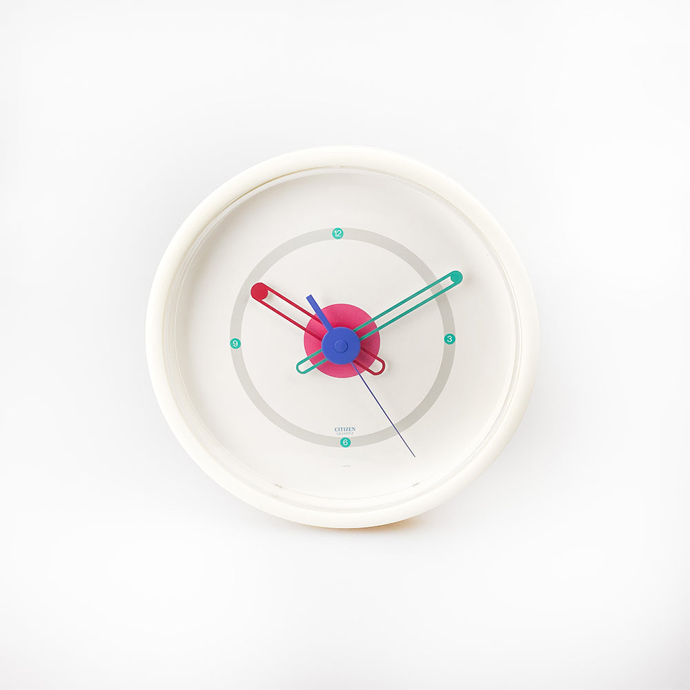 CITIZEN 置き時計 スペースエイジ ポストモダン デザインインテリア