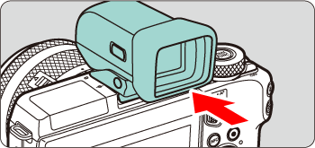 ミラーレスカメラ】電子ビューファインダー（別売）の使い方（EOS M6