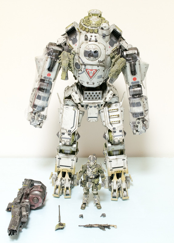 レビュー threezero 1/12スケール タイタンフォール アトラス