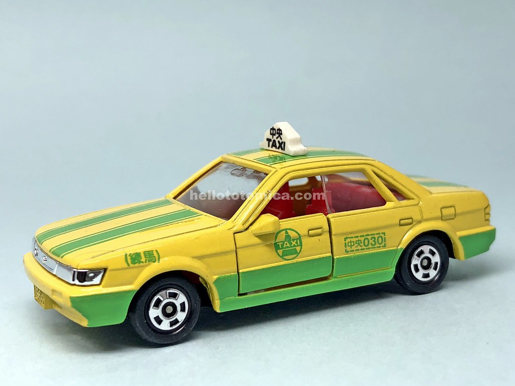 109-1 日産 ブルーバード タクシー | はるてんのトミカ