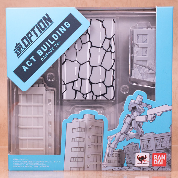 レビュー 魂OPTION ACT BUILDING DAMAGE Ver.（ダメージVer