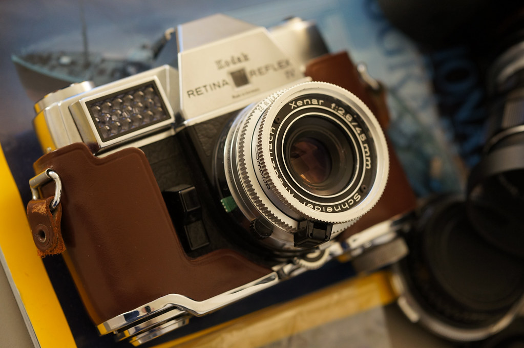Hin's Photo Corner: Schneider Kreuznach Xenar 45mm f/2.8 and Kodak