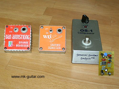 The Dan Armstrong Orange Squeezer compressor – Did Mark Knopfler