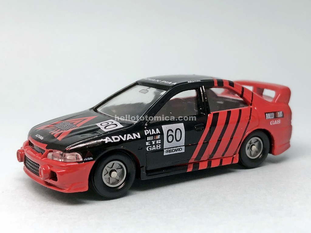 S10-1 ランサーエボ4 1997 全日本ラリー ADVAN仕様車 | はるてんのトミカ