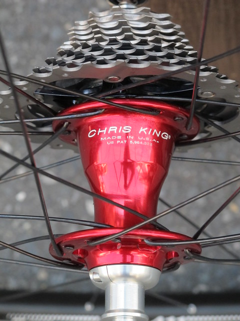 クリスキングの手組みホイール、あらためていいね！ |