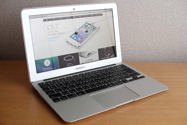 MacBook Air 11インチ（Mid 2013）レビュー | ウケログ