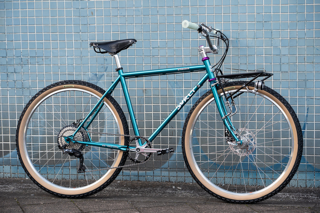 未使用！半額MRPサスペンションsurly bluelug mtb salsa 新品半額SALSA