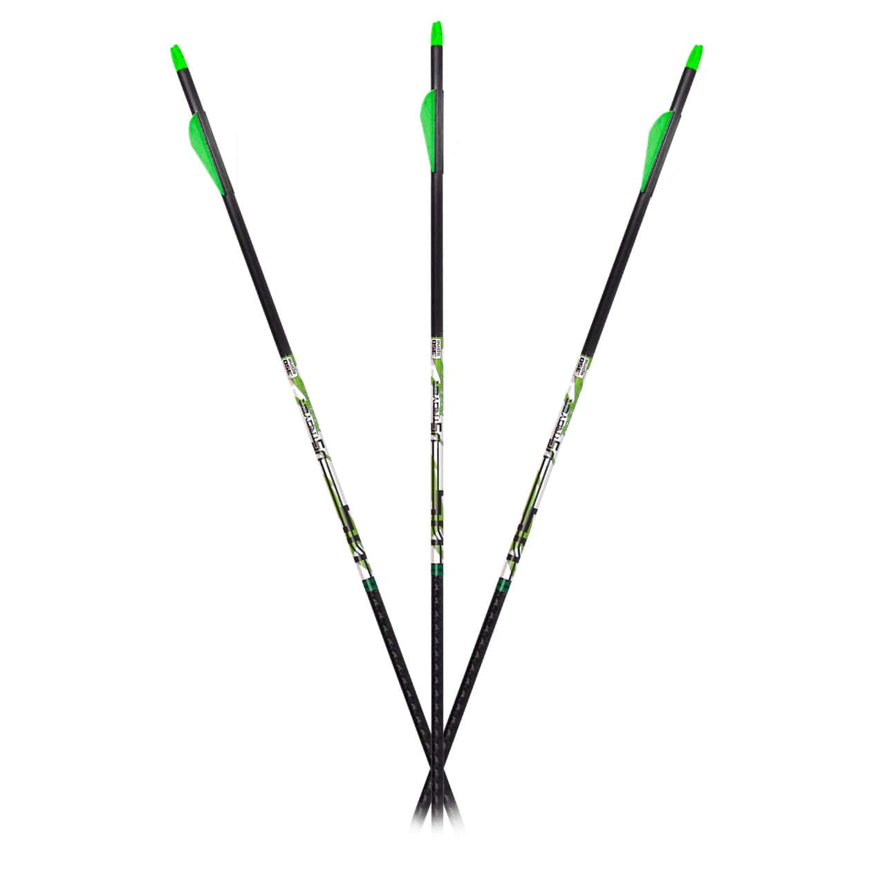 Carbon Express Arrows D-Stroyer PileDriver 6 Pack Fletched 350 400
