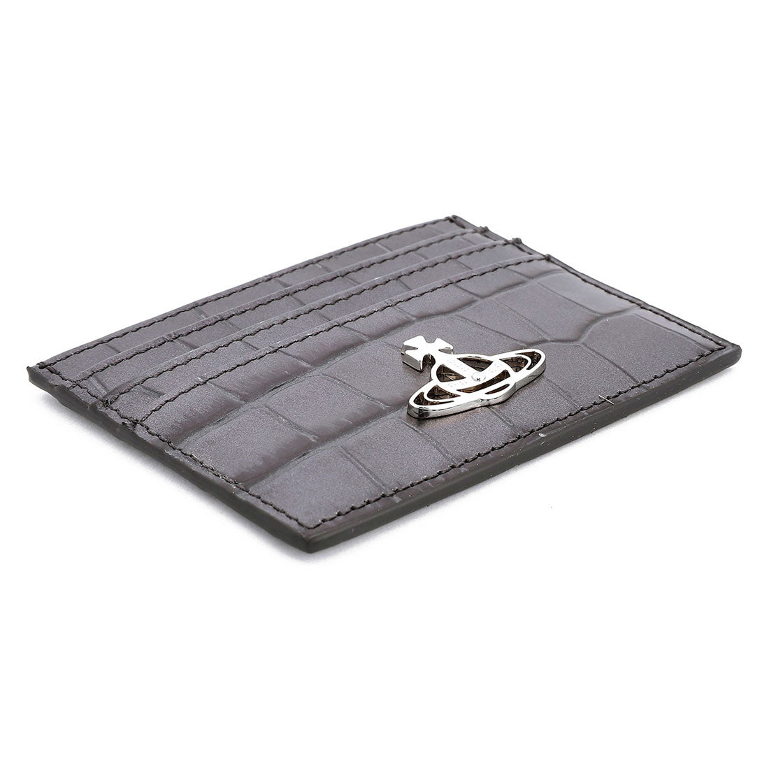 Vivian Westwood Vivienne Westwood card case embossed crocodile leather