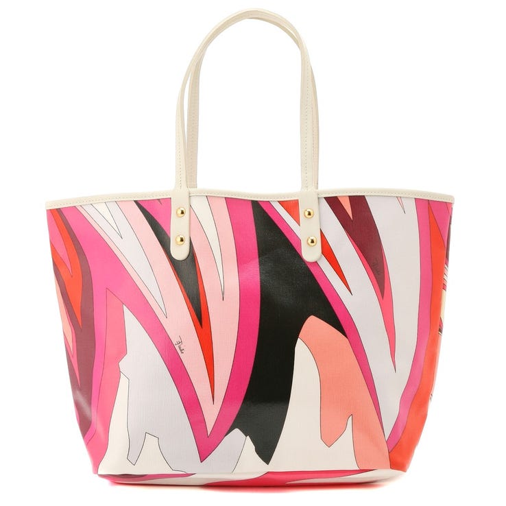 レンタル] レディース エミリオ・プッチ トートバッグ ピンク - Rentio