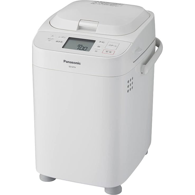 レンタル] [1斤/餅つき]パナソニック ホームベーカリー SD-MT4-W