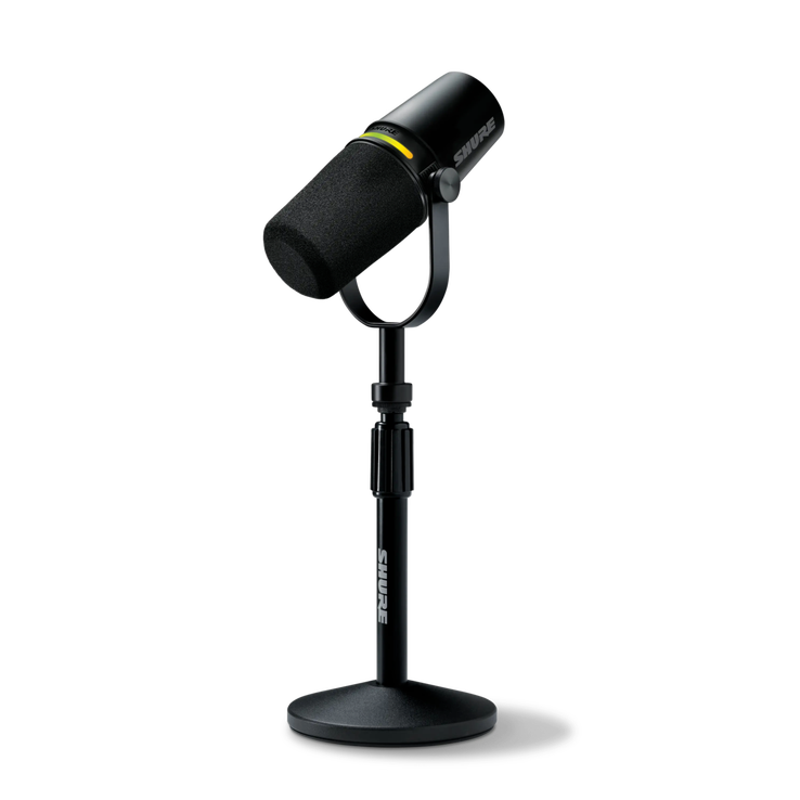 レンタル] SHURE ポッドキャストキット MV7+K-BNDL-K マイクと