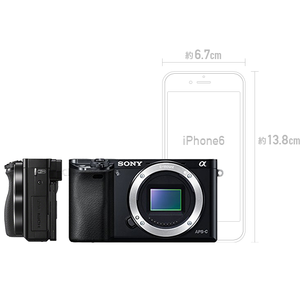 レンタル] ソニー α6000 ダブルズームレンズキット ミラーレス一眼