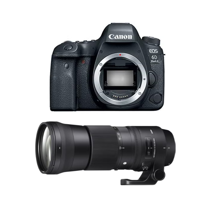 レンタル] CANON EOS 6D Mark IIとシグマの超望遠ズームレンズ(150