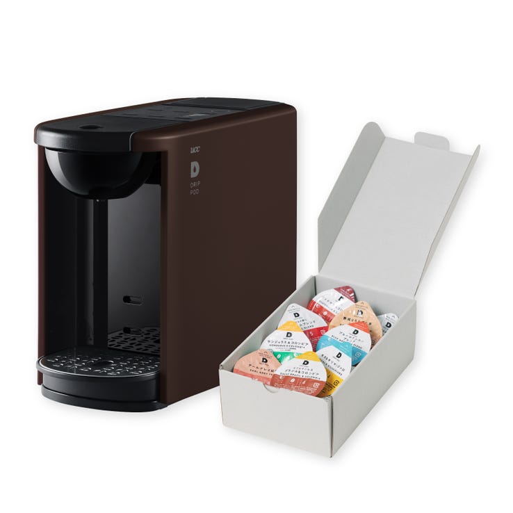 レンタル] UCC ドリップポッド DP3(コーヒーカプセルセット) ブラウン