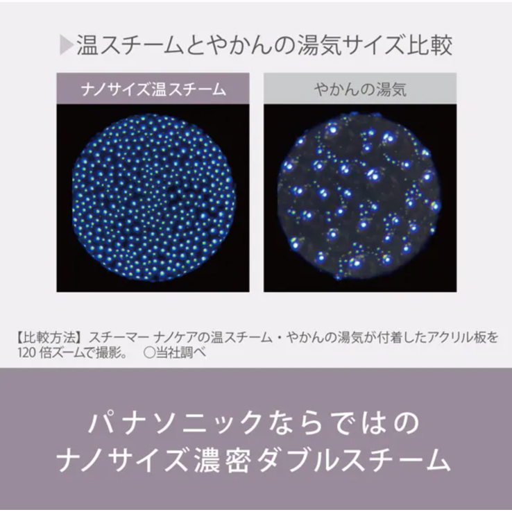 レンタル] パナソニック スチーマー ナノケア EH-SA70 - Rentio