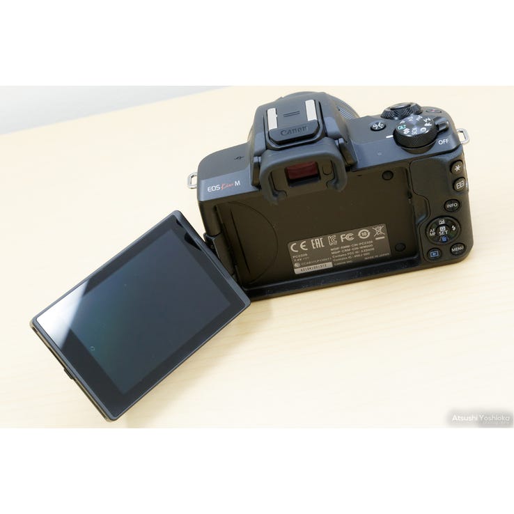 レンタル] CANON EOS Kiss M レンズキット ブラック ミラーレス一眼