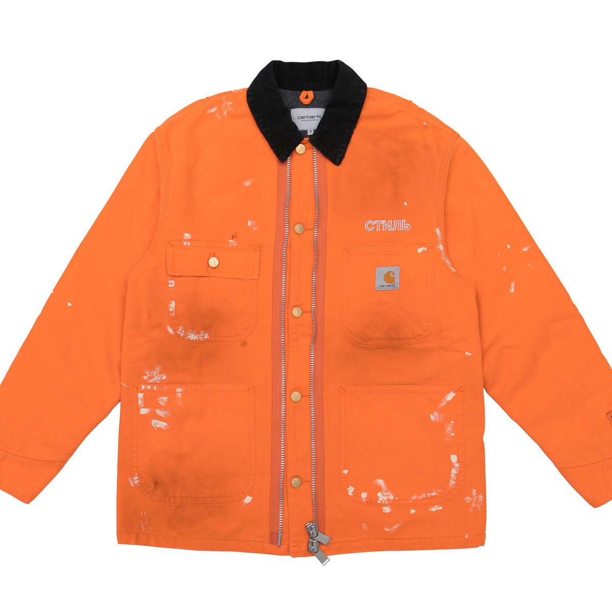 ヘロン・プレストン×カーハート WIP」東京で先行発売、家庭ゴミから