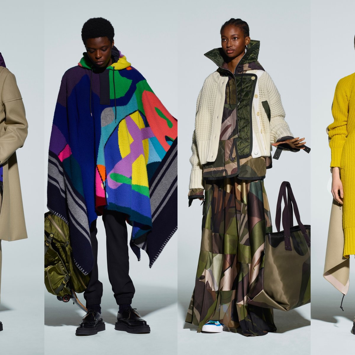 サカイの新作はパンクやヒップホップを融合した自由なスタイル カウズ