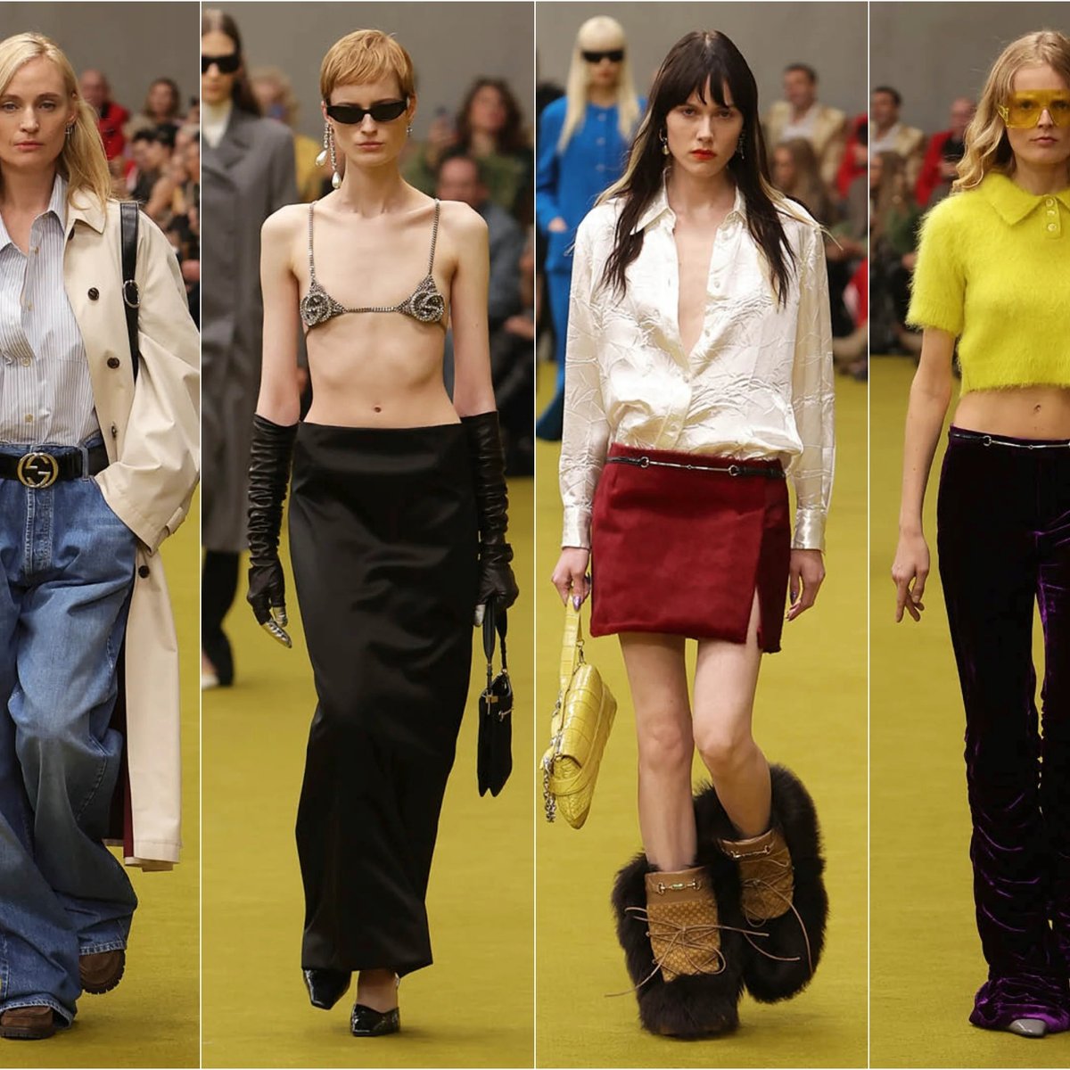 グッチ、23年秋冬で示したのはトム・フォードやミケーレ期を経た