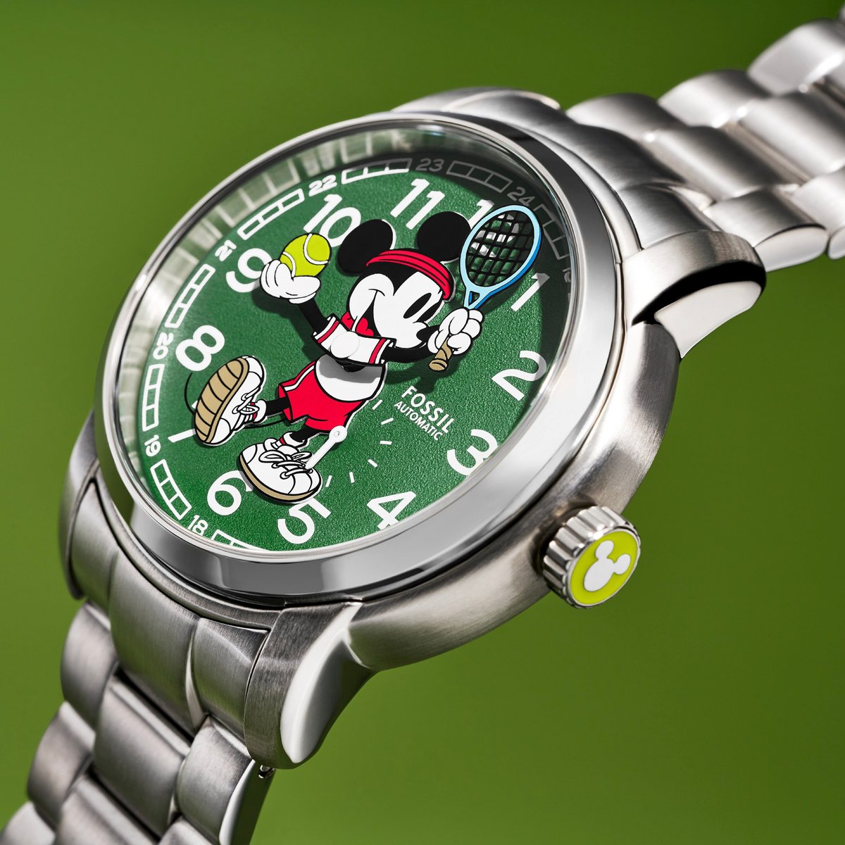 フォッシル×ディズニー第3弾「ミッキーマウス・テニスコレクション