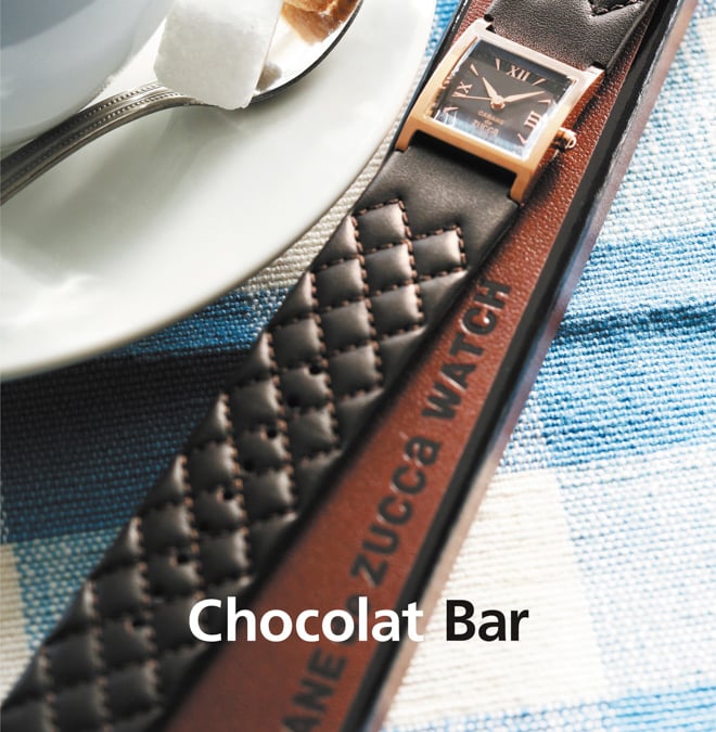 チョコレートのような時計が「カバン ド ズッカ ウオッチ」から発売