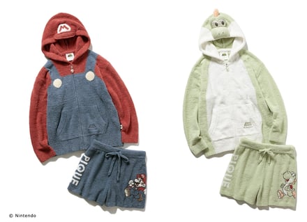 ジェラート ピケ」がスーパーマリオとコラボ、ルームウェアや