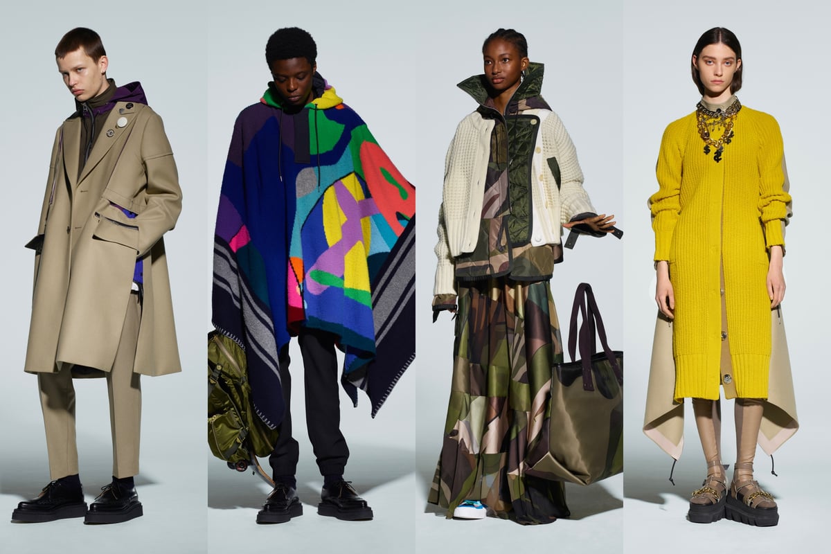 サカイの新作はパンクやヒップホップを融合した自由なスタイル カウズ