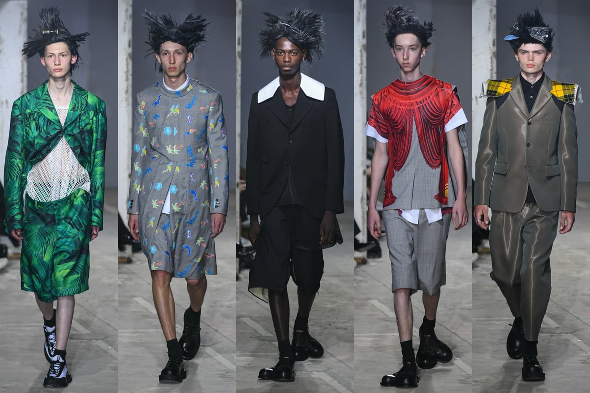 現実を超えた先に 「コム デ ギャルソン オム プリュス」の進化する