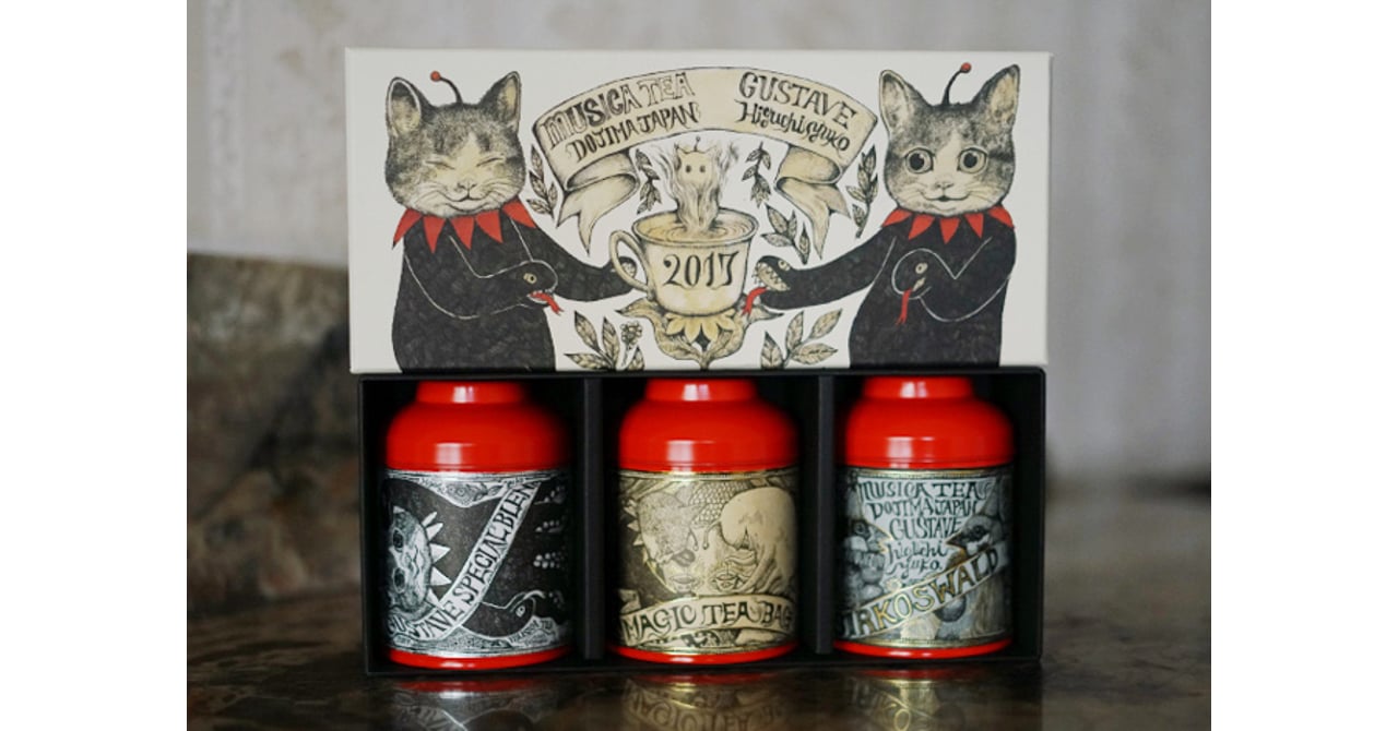 ヒグチユウコの「ギュスターヴくんの紅茶セット」が今年も登場